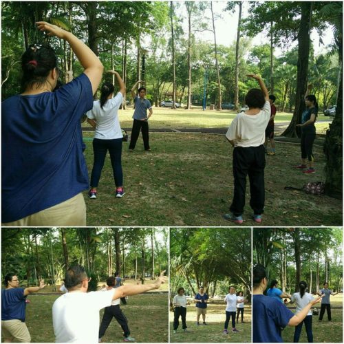 Unity Qigong at park