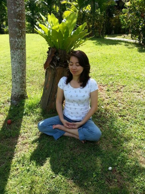 Meditation - Cordelia at Krabi